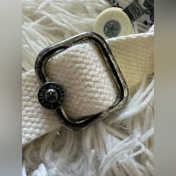 Kipling White and Blue Floral Crossbody Bag - Picture 8 of 11